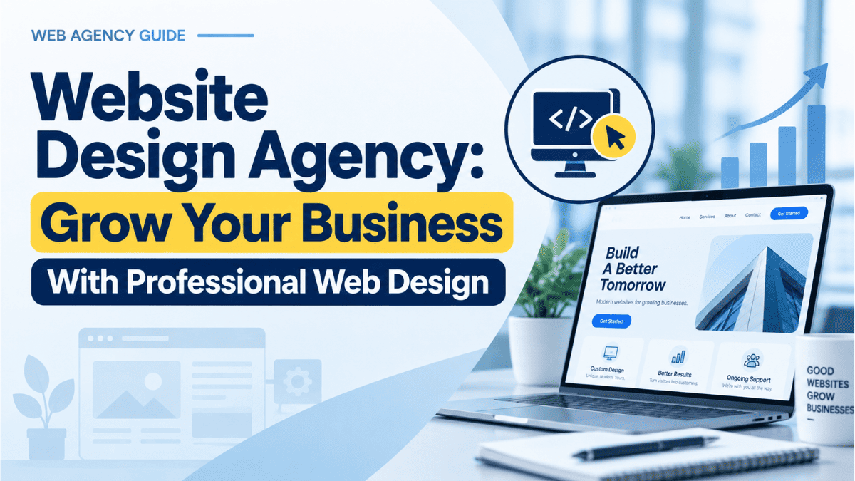 Website Design Agency: Grow Your Business With Professional Web Design